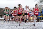 636 Harriet Knowles-Jones (Warrington) leads the under-15 girls Northern Cross Country Championships.